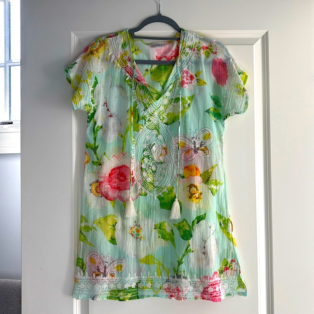 Debbie Katz cover up.  Size XS